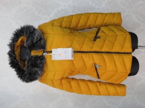  Zimowa Kurtka damskie 6393 1 kolor S-2XL