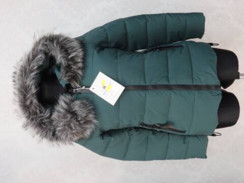  Zimowa Kurtka damskie 6393 1 kolor S-2XL