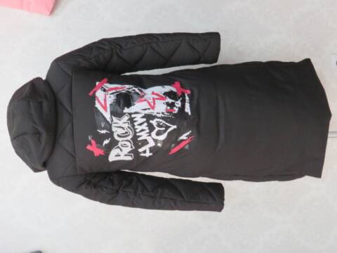 Zimowe Płaszcze damskie 817 1 kolor M-3XL 2