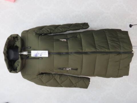 Zimowe Płaszcze damskie 817 1 kolor M-3XL