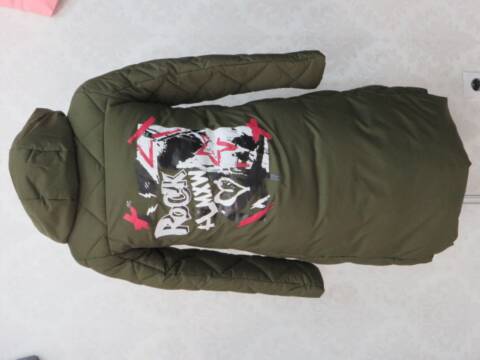 Zimowe Płaszcze damskie 817 1 kolor M-3XL 2