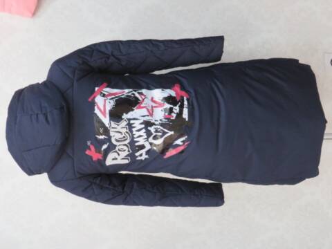 Zimowe Płaszcze damskie 817 1 kolor M-3XL 2