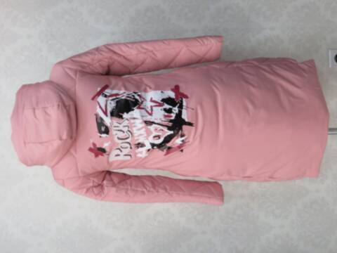 Zimowe Płaszcze damskie 817 1 kolor M-3XL 2