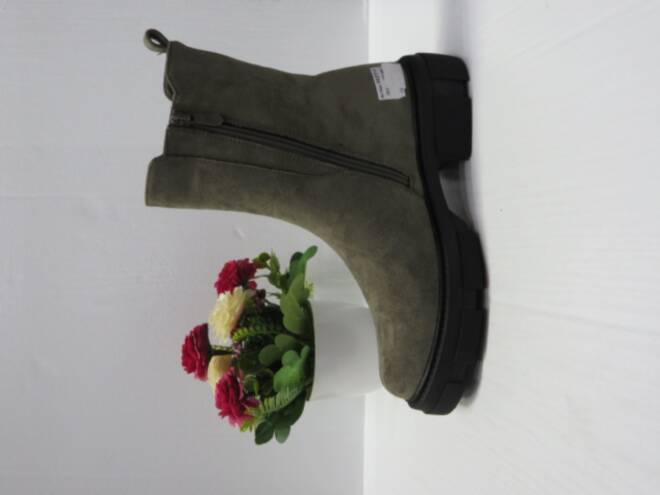 Botki Damskie H2217-3 GREEN 36-41 1