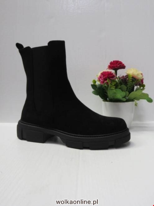 Botki Damskie H2217-1 BLACK 36-41