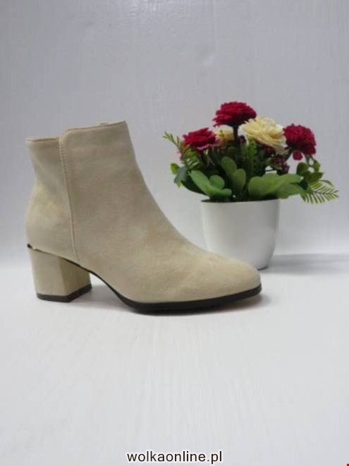 Botki Damskie 2607 BEIGE 36-41