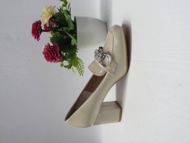 Czółenka Damskie L11-201 BEIGE 36-41 1