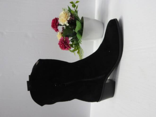 Botki Damskie 22088-01 BLACK 36-41 1