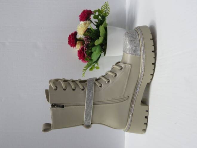 Botki Damskie 2023-N23 BEIGE 36-41 1