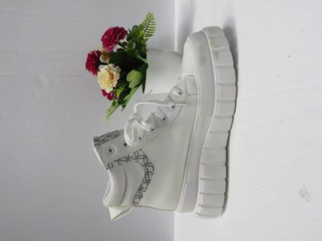 Botki Damskie BO26-3 WHITE 36-41 1