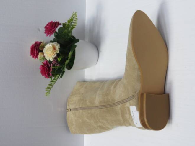 Kozaki Damskie MVP318 BEIGE 36-41 2