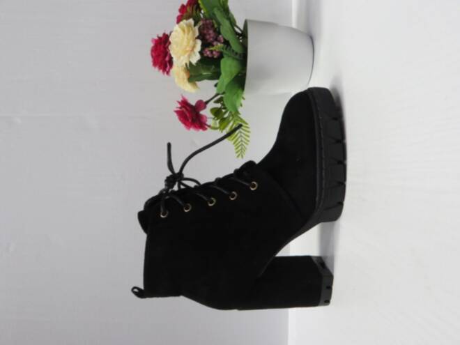 Botki Damskie XGX-23305-1 BLACK 36-41