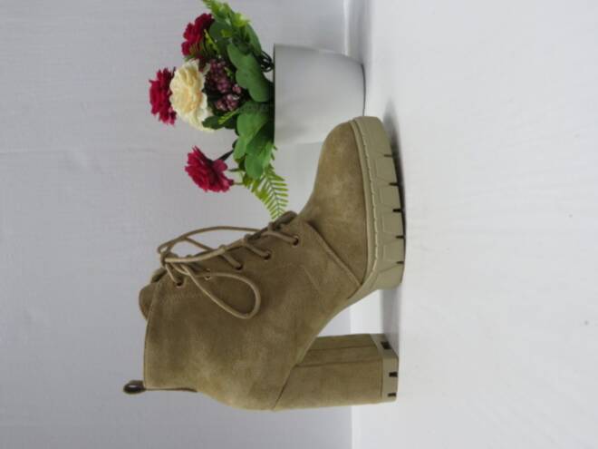 Botki Damskie XGX-23305-2 KHAKI 36-41