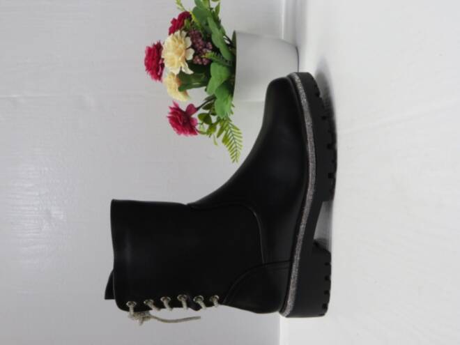 Botki Damskie AM7502 SILVER 36-41