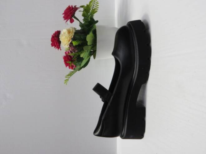 Półbuty Damskie XYS-23602-1 BLACK 36-41 1