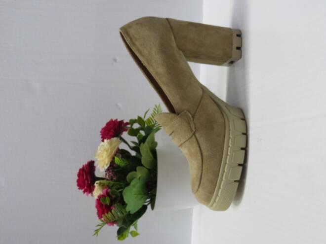 Czółenka Damskie XGX-23302-3 KHAKI 36-41 1