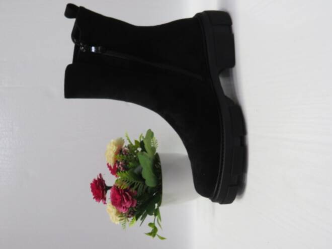 Botki Damskie H2217-1 BLACK 36-41 1