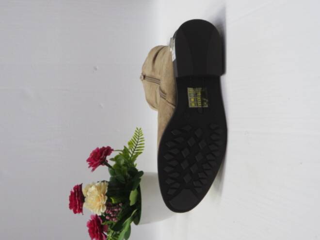 Botki Damskie H2118B KHAKI 36-41 2