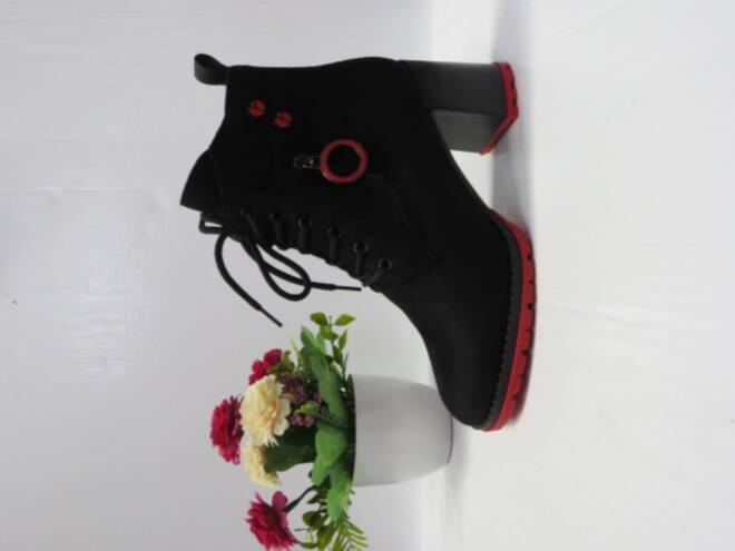 Botki Damskie X-6603-5A1 BLACK 36-41