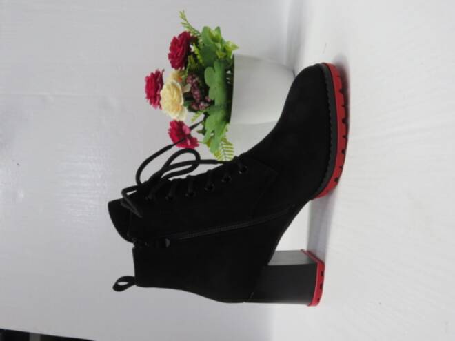 Botki Damskie X-6603-5A1 BLACK 36-41 1