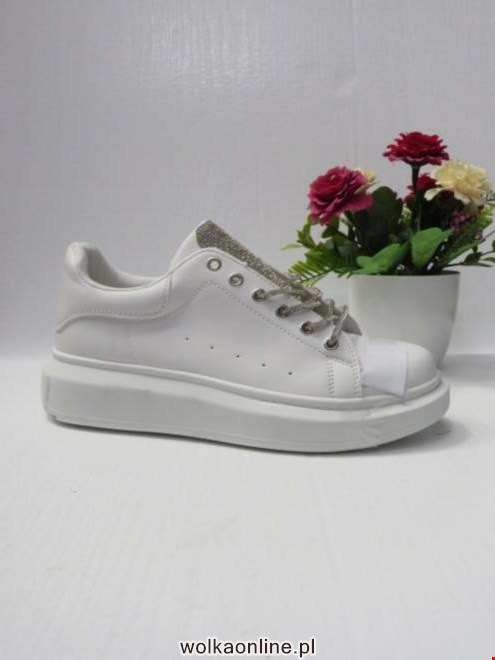 Sportowe Damskie A8328-2 ALL WHITE 36-41