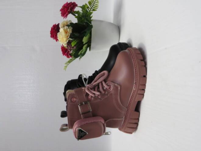 Botki Dziecięce 23B BLACK/PINK/BEIGE 25-30 1
