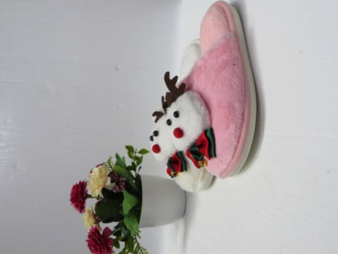 Klapki Damskie BM115B WHITE/GREY/PINK 36-41