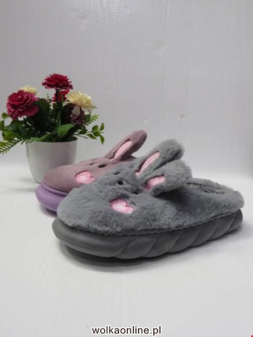 Klapki Damskie 121B GREY/WHITE/PINK/PURPLE 36-41