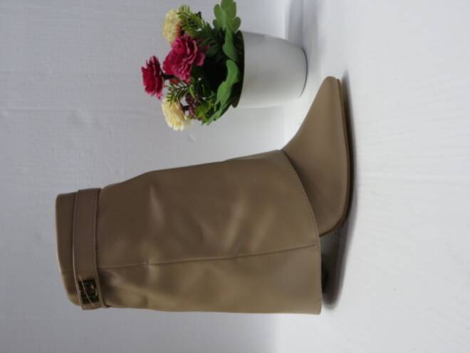 Kozaki Damskie 9502A BEIGE 36-41