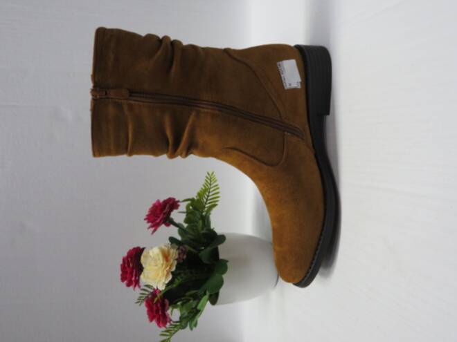 Botki Damskie H2118C CAMEL 36-41 1
