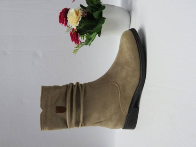 Botki Damskie H2118B KHAKI 36-41