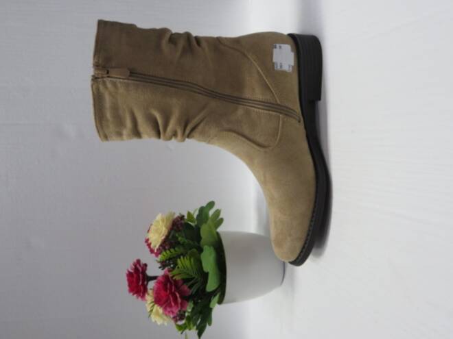 Botki Damskie H2118B KHAKI 36-41 1