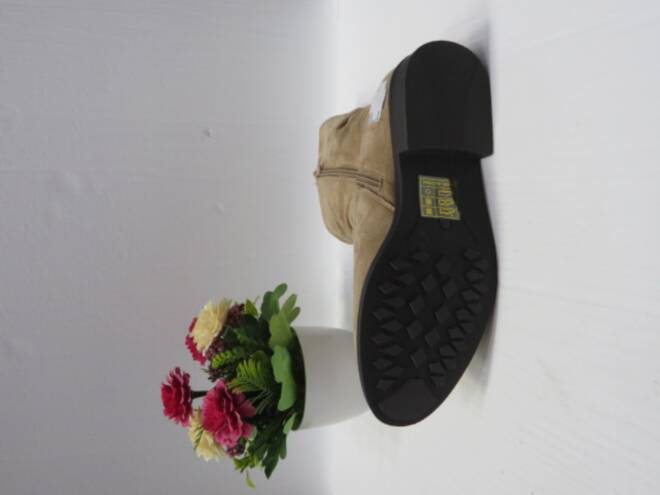 Botki Damskie H2118B KHAKI 36-41 2