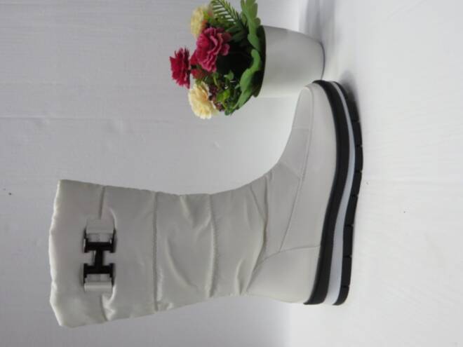 Kozaki Damskie HBL-80 WHITE 36-41