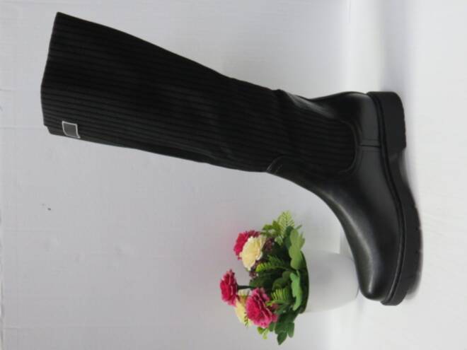 Kozaki Damskie 0-201 BLACK 36-41 1