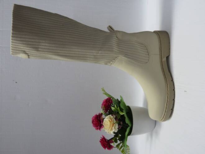 Kozaki Damskie 0-201 BEIGE 36-41