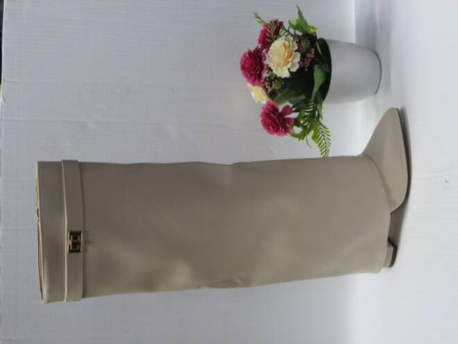 Kozaki Damskie LA287 BEIGE 36-41