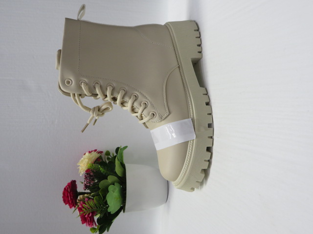 Botki Damskie 9109-5 BEIGE 36-41