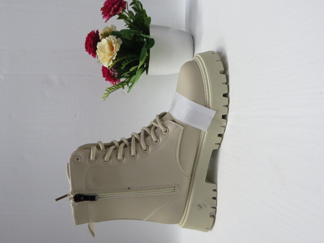 Botki Damskie 9109-5 BEIGE 36-41 1