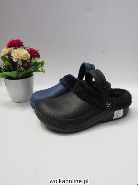 Klapki Damskie W5098 BLACK/NAVY/GREY 37-42