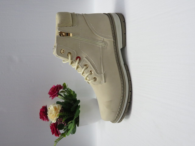 Botki Damskie 9107-4 L.BEIGE 36-41 1
