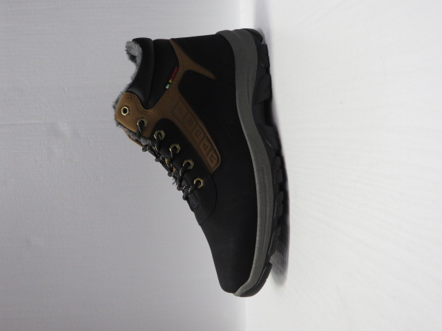 Botki Męskie 6003-4 BLACK/BROWN 40-46
