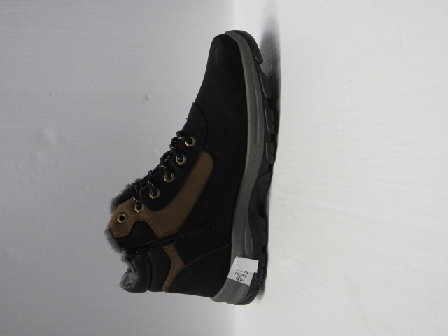Botki Męskie 6003-4 BLACK/BROWN 40-46 1