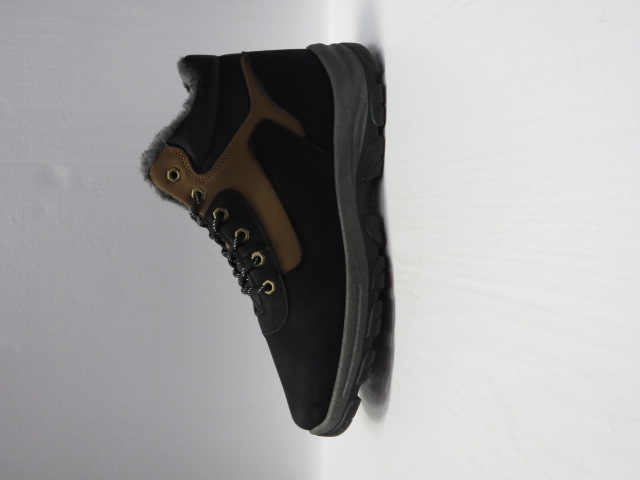 Botki Męskie 6001-4 BLACK/BEIGE 40-46