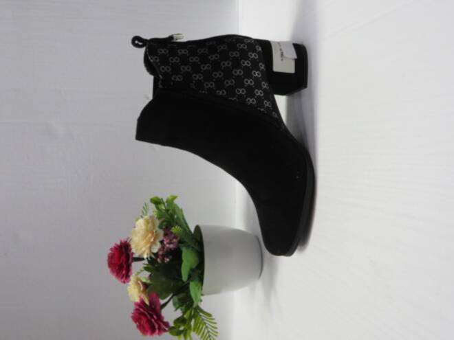 Botki Damskie 0-584 BLACK 36-41 1