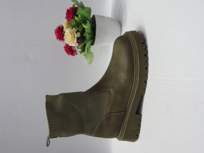 Botki Damskie 8992 KHAKI 36-41