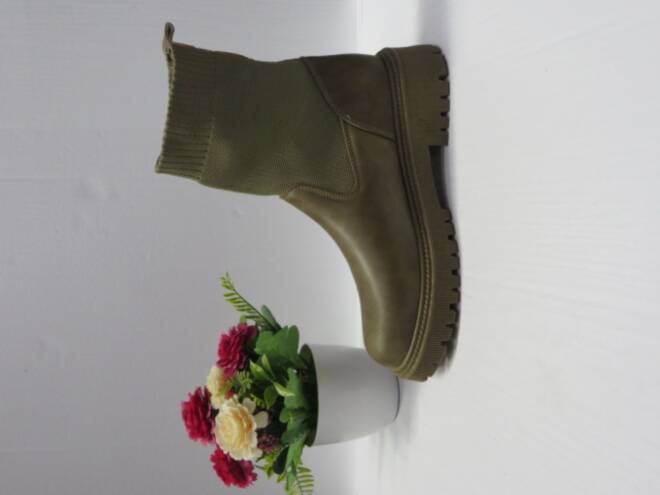 Botki Damskie 8992 KHAKI 36-41 1