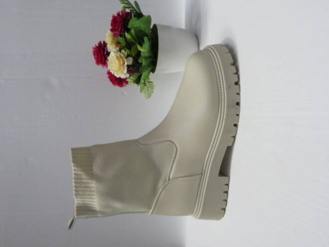 Botki Damskie 8992 BEIGE 36-41