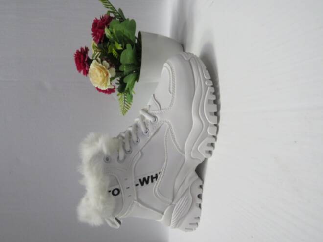 Botki Damskie 9303-8 WHITE 36-42