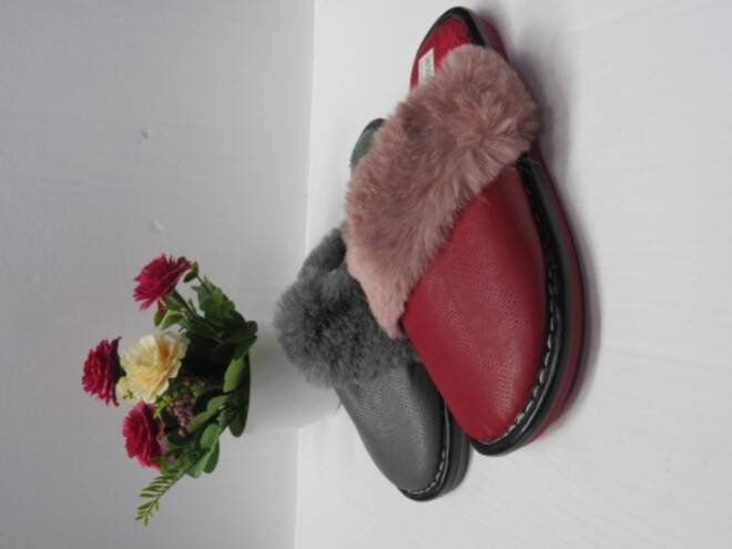 Klapki Damskie G-9 GREEN/BLACK/SKINPINK/WINERE 36-41